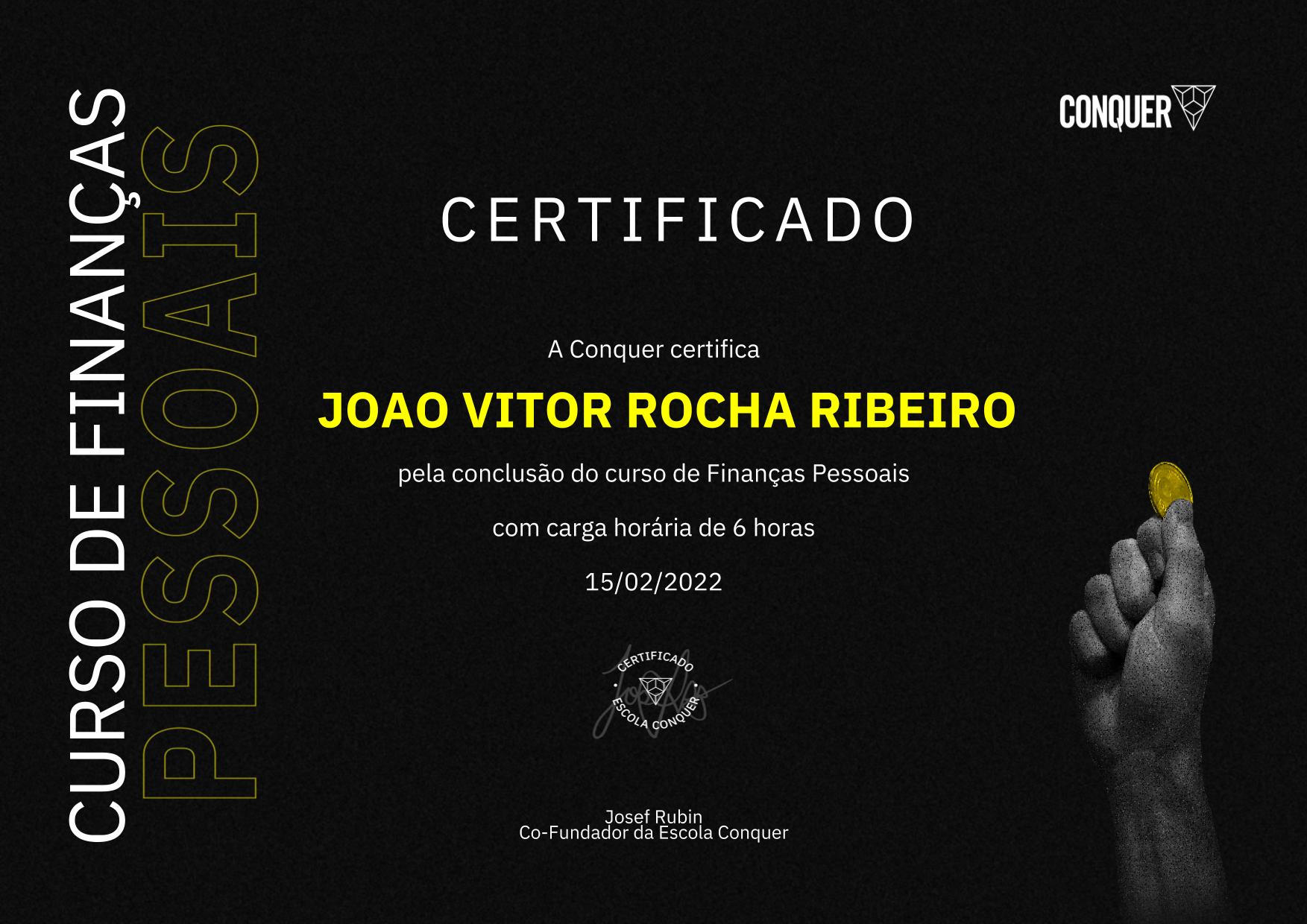 Certificado de Finanças Pessoais